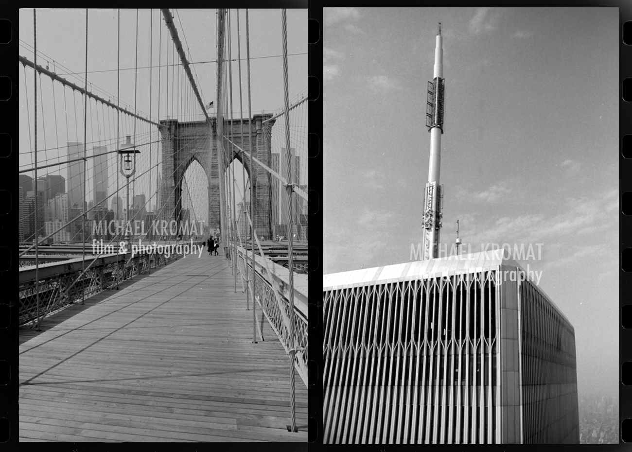 Brookly Bridge, World Trade Center New York 1994