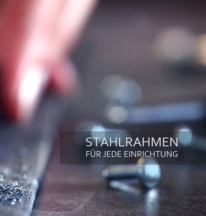 Verschraubung Stahlrahmen