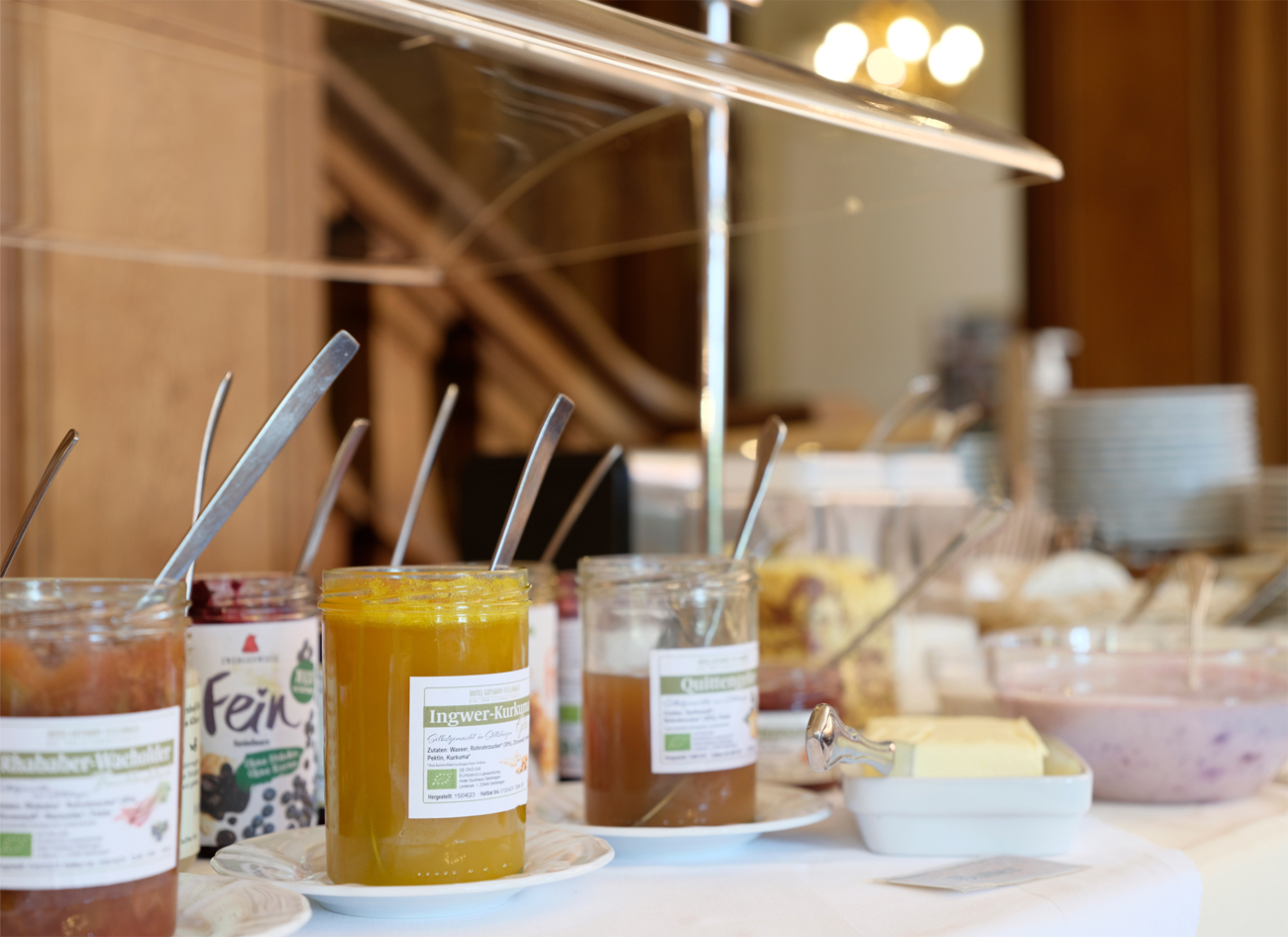 Gutshaus Stellshagen Fruehstuecksbuffett