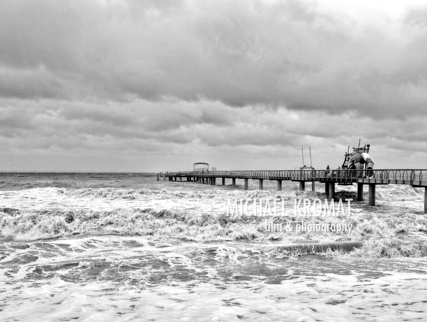 Niendorfer Bucht Oktober 2023 Hochwasser