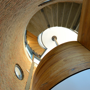 Wasserturm Bad Saarow, Treppe