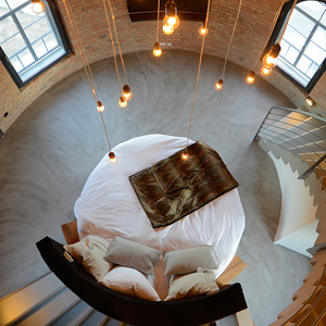 Wasserturm Bad Saarow, Schlafraum
